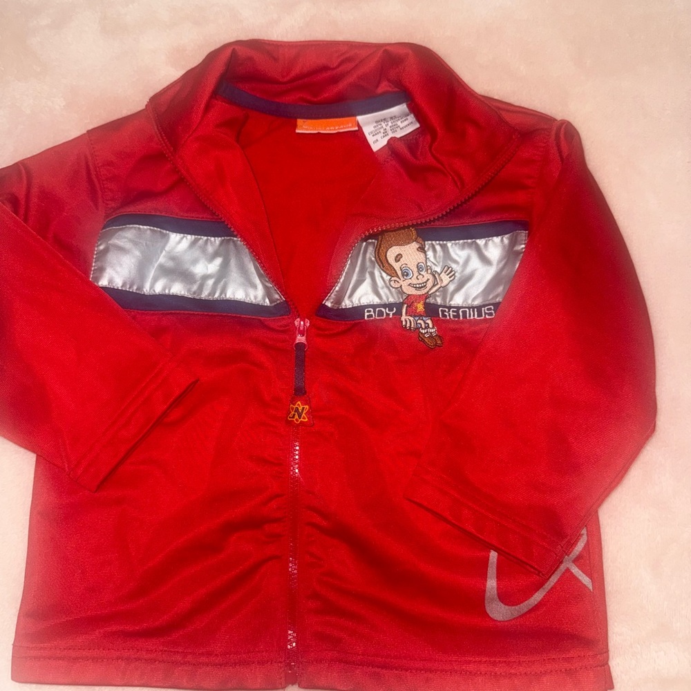 Nickelodeon Red Toddler Jacket jimmy neutron rare htf vintage
